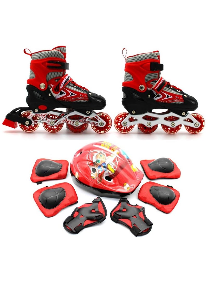 Children's Shoes with Wheels, Skateboard Shoes with Wheels, Light Roller Skates Wheels, for Children, Girls, Boys, Adults