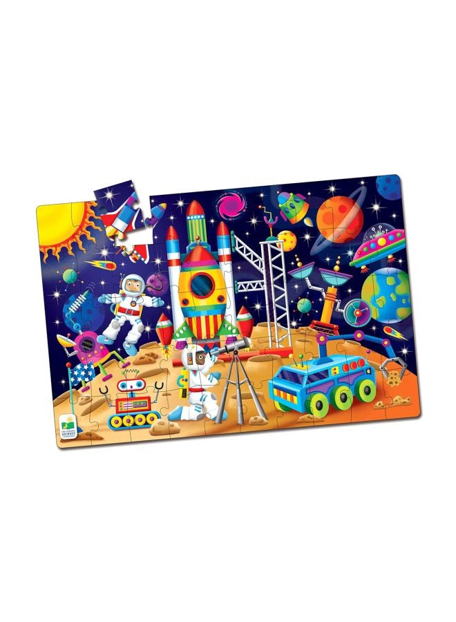 50-Piece Out In Space Jumbo Floor Puzzle 438251