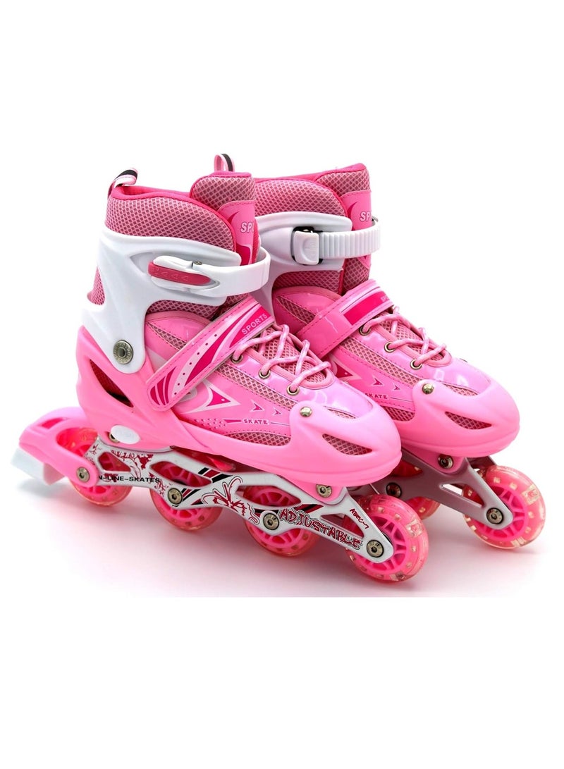 ROLLER SKATE SHOES FOR KIDS FASHION GIRLS CASUAL SPORTS 2 WHEELS SNEAKERS CHILDR