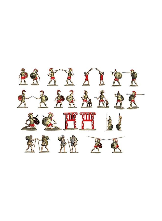 Spartans The Greek Warriors Model Kit ZVE-8068