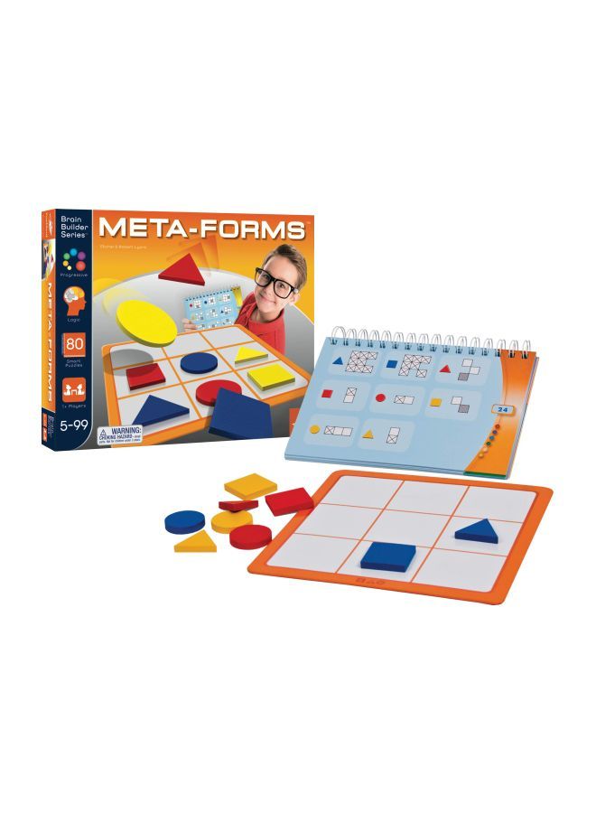 Meta Forms Logic Brain Builder Series Game FOX-MFLB