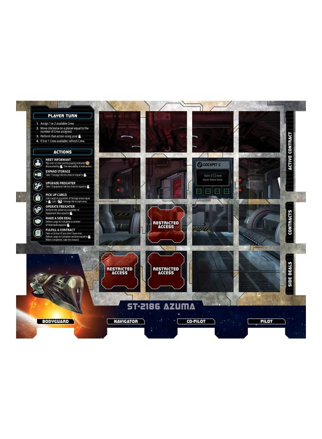 Scorpius Freighter Board Game ALD05874