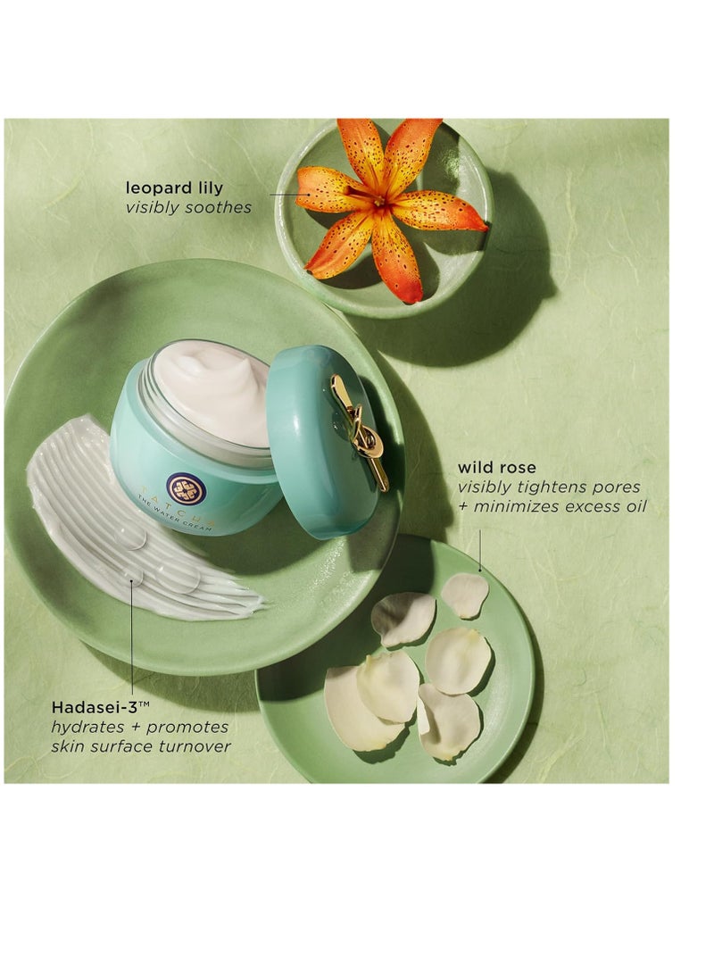 TATCHA The Water Cream | Cream Moisturizer for Face, Optimal Hydration For Pure Poreless Skin | 50 ml / 1.7 oz