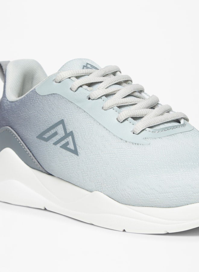 Women's Textured Lace-Up Sports Shoes