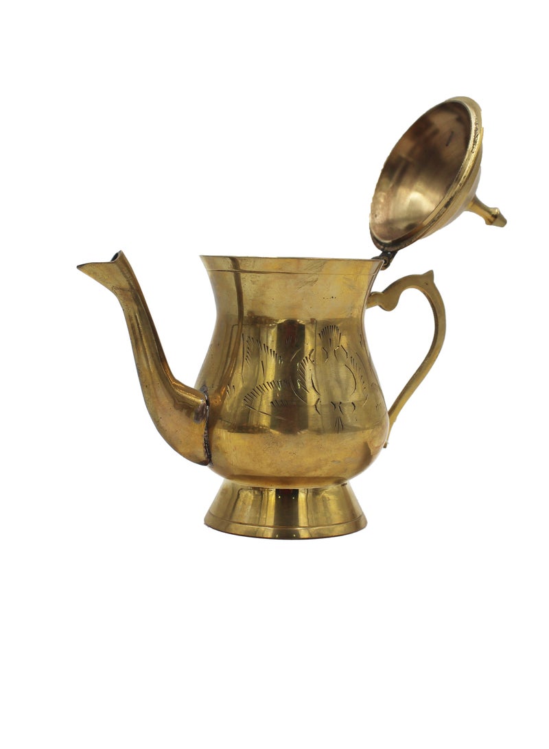 Arabic Style Gold Plated Tea Pot