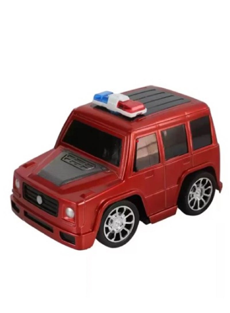 Racing SUV Radio Operation Brilliant Lights Police Car Toy
