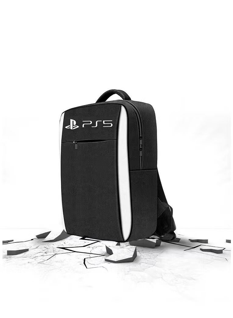 Ps5 Carrying Case, Console Carrying Case Portable Backpack Storage Bag Compatible Ps5 and Ps5 Digital Edition, Waterproof