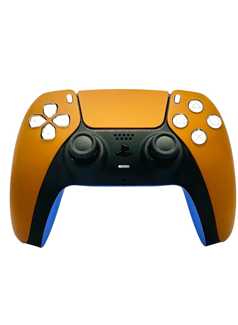 CRAFT by MERLIN PAINTED PLAY STATION 5 DUAL SENSE WIRELESS CONTROLLER HONEY