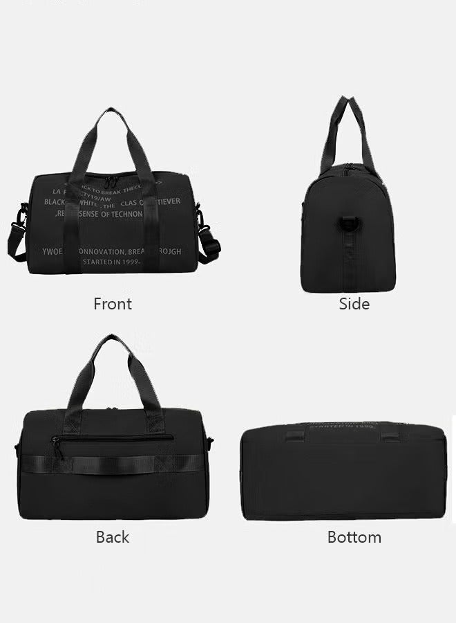 Unisex Gym Duffel Bag Printing Lightweight Waterproof Multipurpose Large Capacity Outdoor Luggage Handbag for Fitness Sports Swimming Travel