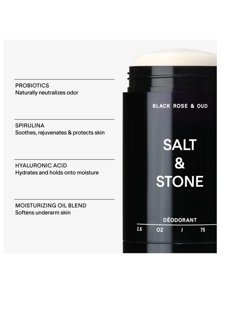 Extra Strength Natural Deodorant for Women & Men | Aluminum Free with Seaweed Extracts, Shea Butter & Probiotics | Free From Parabens, Sulfates & Phthalates (2.6 oz)