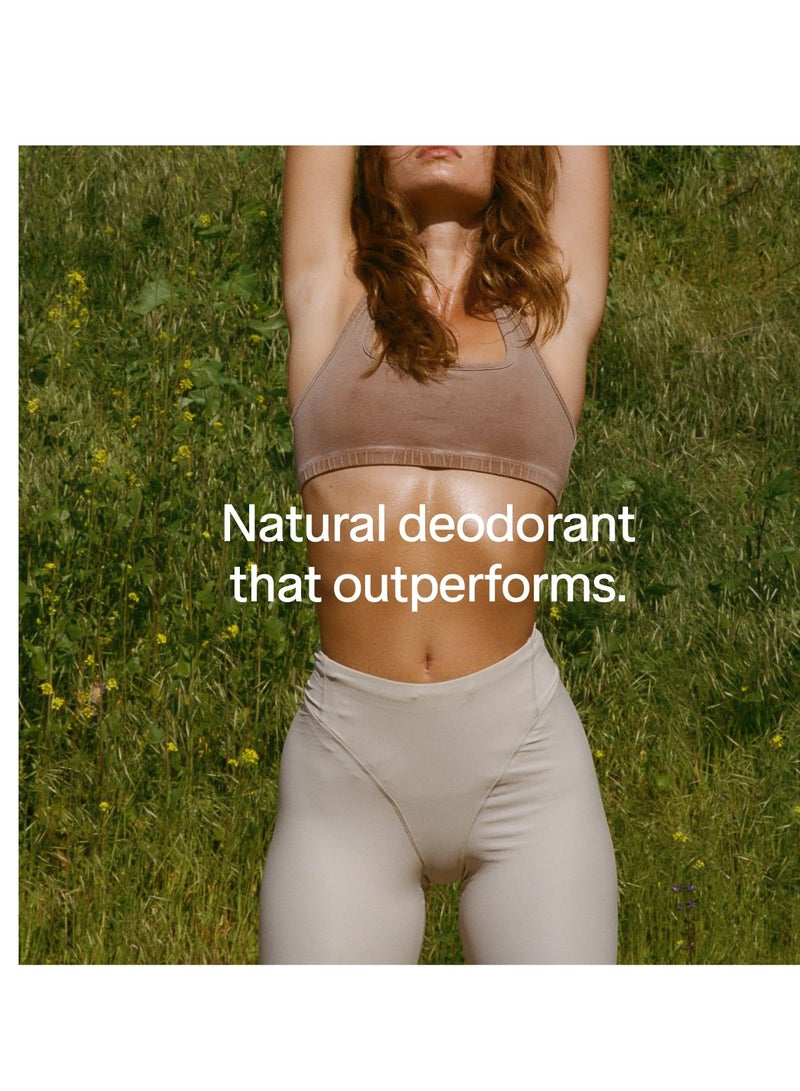 Extra Strength Natural Deodorant for Women & Men | Aluminum Free with Seaweed Extracts, Shea Butter & Probiotics | Free From Parabens, Sulfates & Phthalates (2.6 oz)