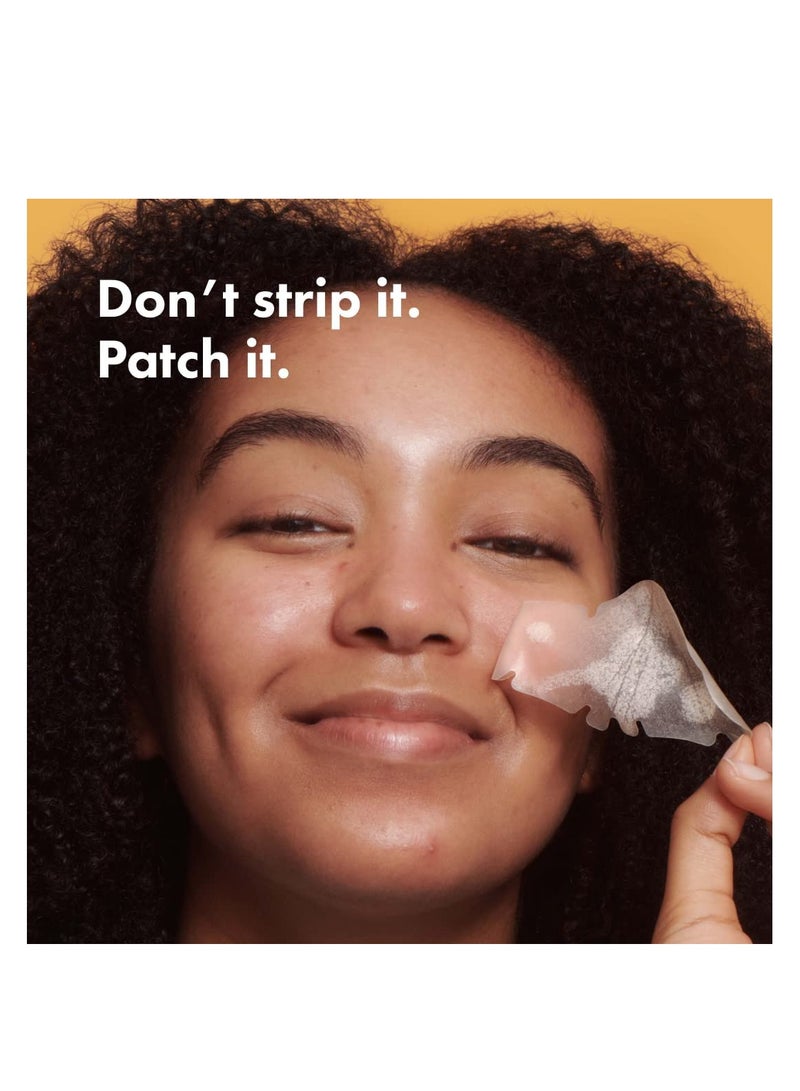 Mighty Patch™ Nose Patch from Hero Cosmetics - XL Hydrocolloid Pimples, Zits and Oil - Dermatologist-Approved Overnight Pore Strips to Absorb Acne Nose Gunk (10 Count)