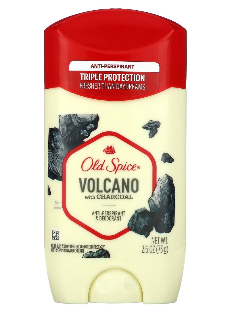 Anti Perspirant & Deodorant Volcano With Charcoal 73 G