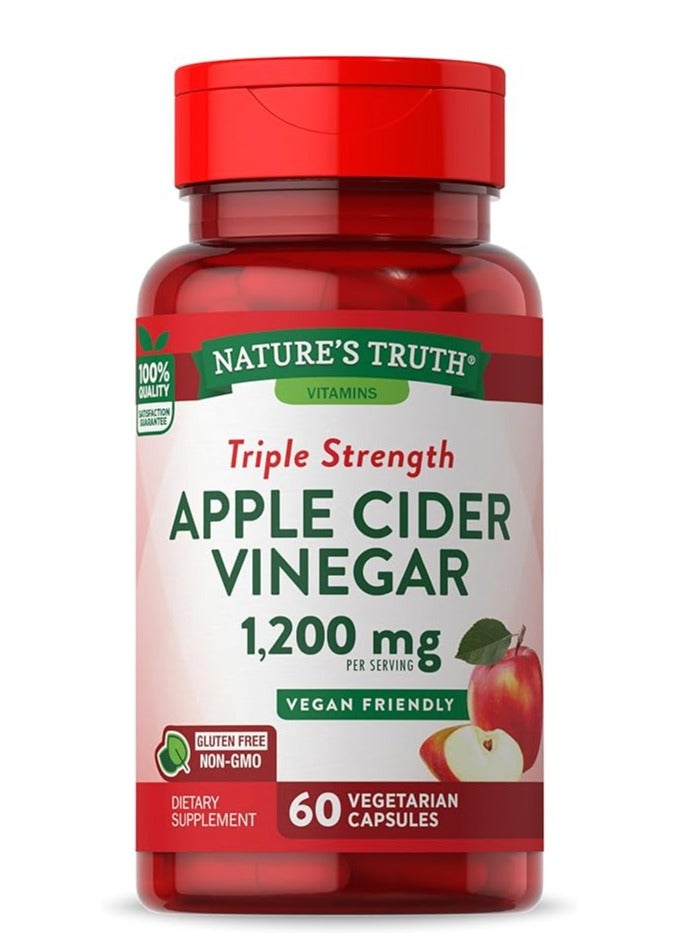 Apple Cider Vinegar 1200mg 60 CAPS