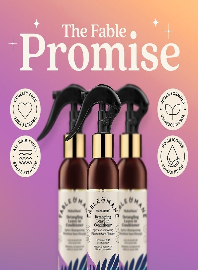 Fable and Mane MahaMane™ Detangling Leave-in Conditioner 140ml