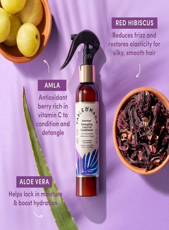 Fable and Mane MahaMane™ Detangling Leave-in Conditioner 140ml