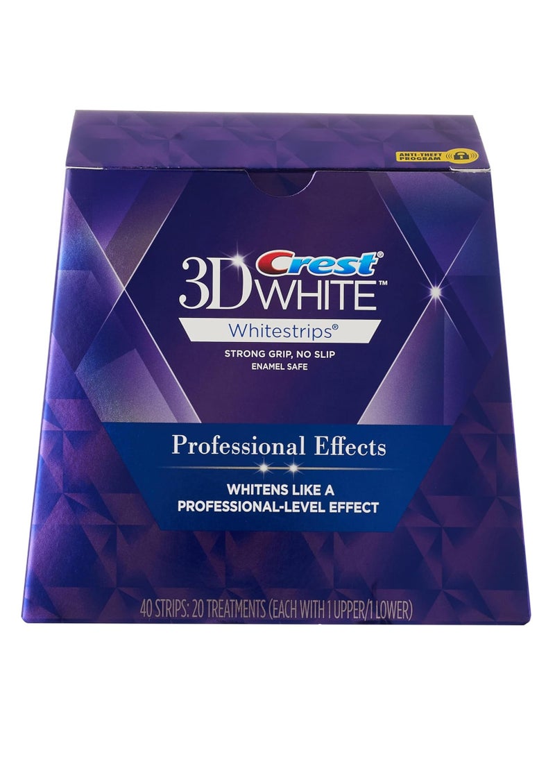 Crest 3D LUXE Whitestrips Professional Effects 40 strips