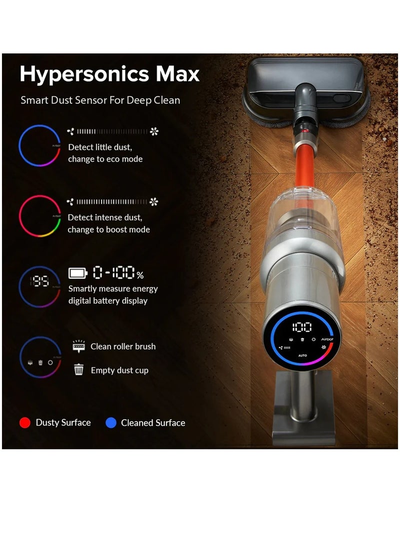 Hypersonics Max Smart Cordless Vacuum Cleaner 33000pa