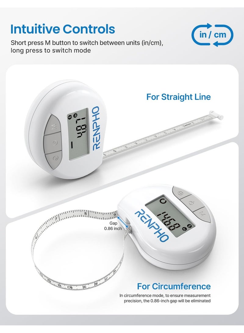 Smart Tape Measure Body with App