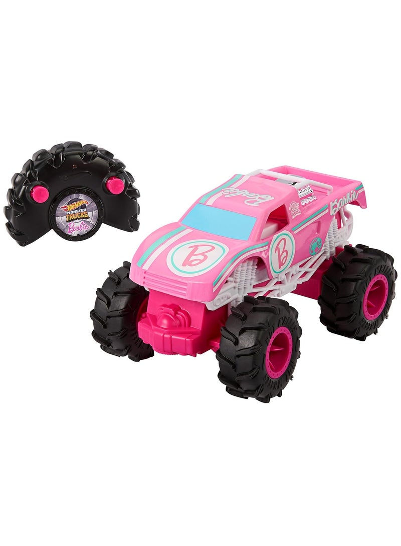 HotWheels Remote controlled 1:64 Barbie Monster Truck