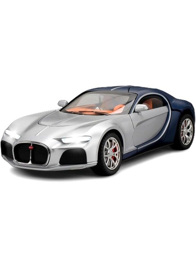 1:24 Scale Alloy Car Model Diecast Toy Vehicles for Kids, with Lights and Music Gifts for Children, Decorative Objects,...