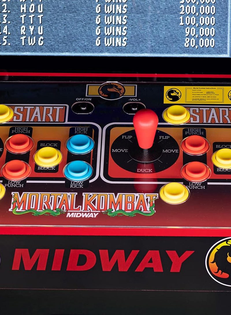 Arcade1Up Mortal Kombat Midway Legacy 14-in-1 Wifi Enabled Arcade Machine