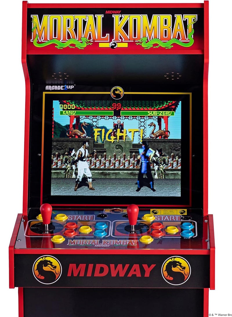 Arcade1Up Mortal Kombat Midway Legacy 14-in-1 Wifi Enabled Arcade Machine