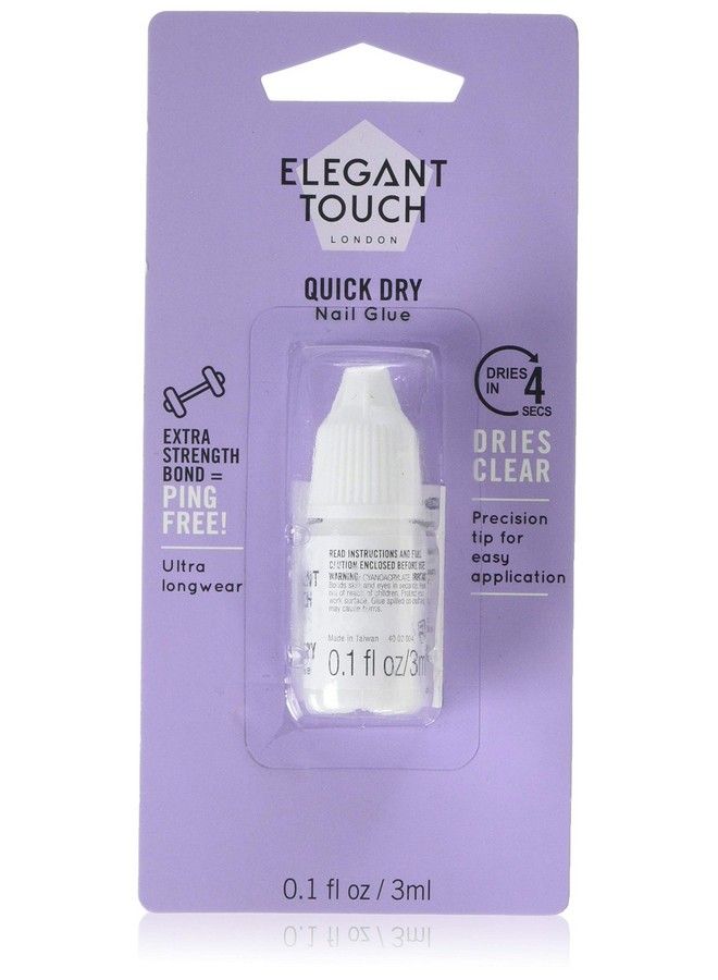 4 Second Protective Nail Glue Clear 3Ml