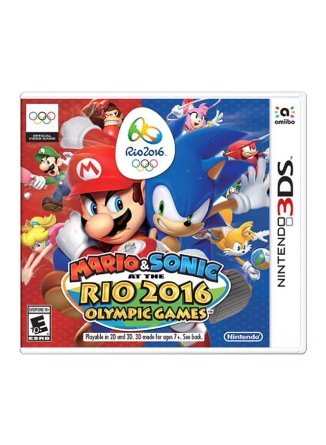 Mario And Sonic At The Rio 2016 Sports Olympic Games (Intl Version) - Sports - Nintendo 3DS