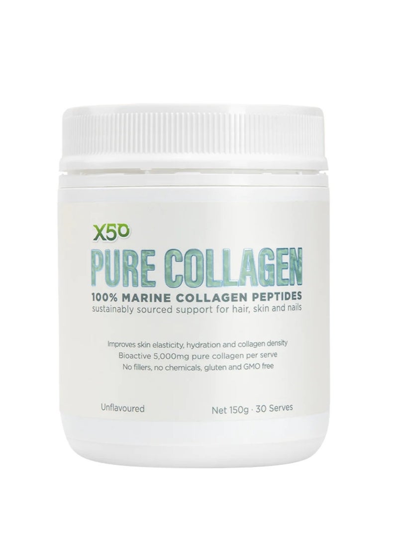X50 Pure Collagen 30 Serving Unflavoured