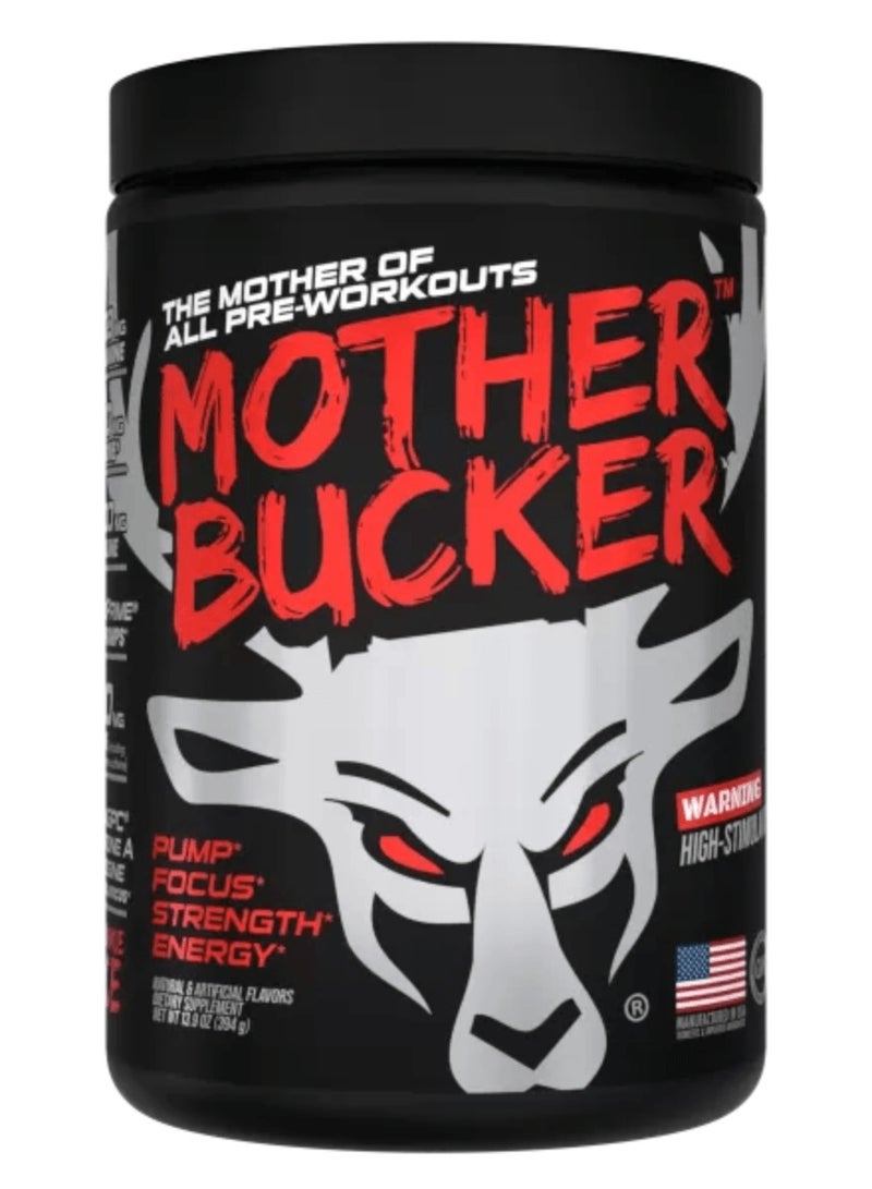 Das Labs Mother Bucker Pre Workout 20 Servings Gym Junkie Juice 394g