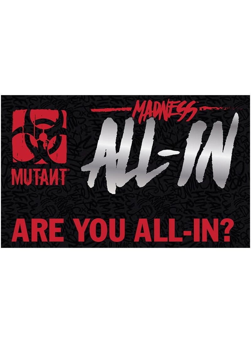 Mutant MADNESS ALL-IN - Full-Dose Pre-Workout Melon Candy 504g