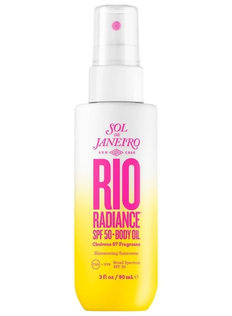 Sol de Janeiro Rio Radiance SPF 50 Shimmering Body Oil Sunscreen 3 oz / 90 ml