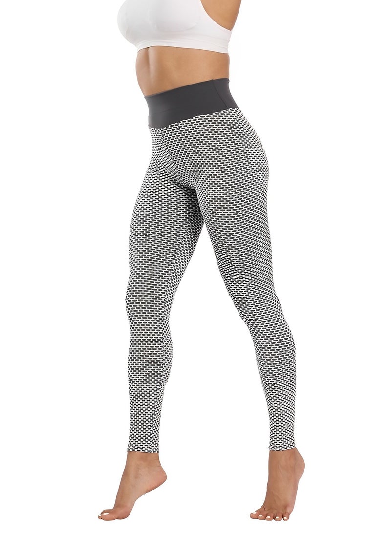 Women's High-waisted Seamless Leggings Tummy Control & Body-shaping Fitness Leggings Made of Skin-friendly Comfortable & Elastic Fabric for Running Fitness Gym
