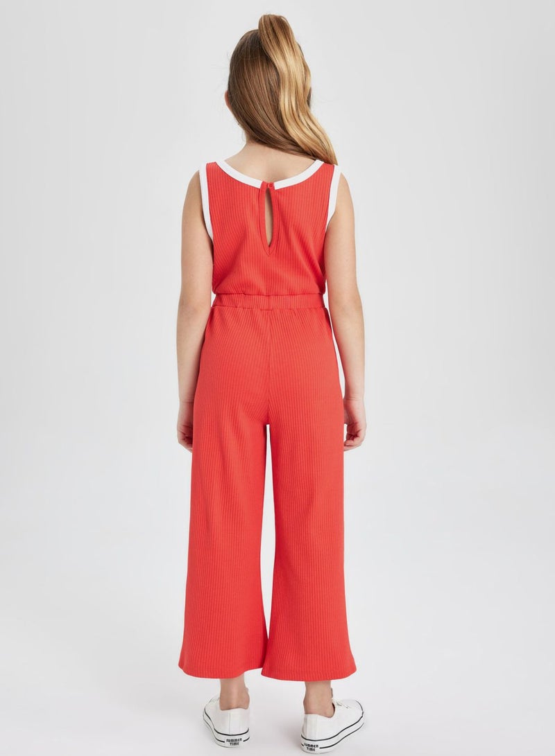 Camisole Regular Fit Sleeveless Jumpsuit