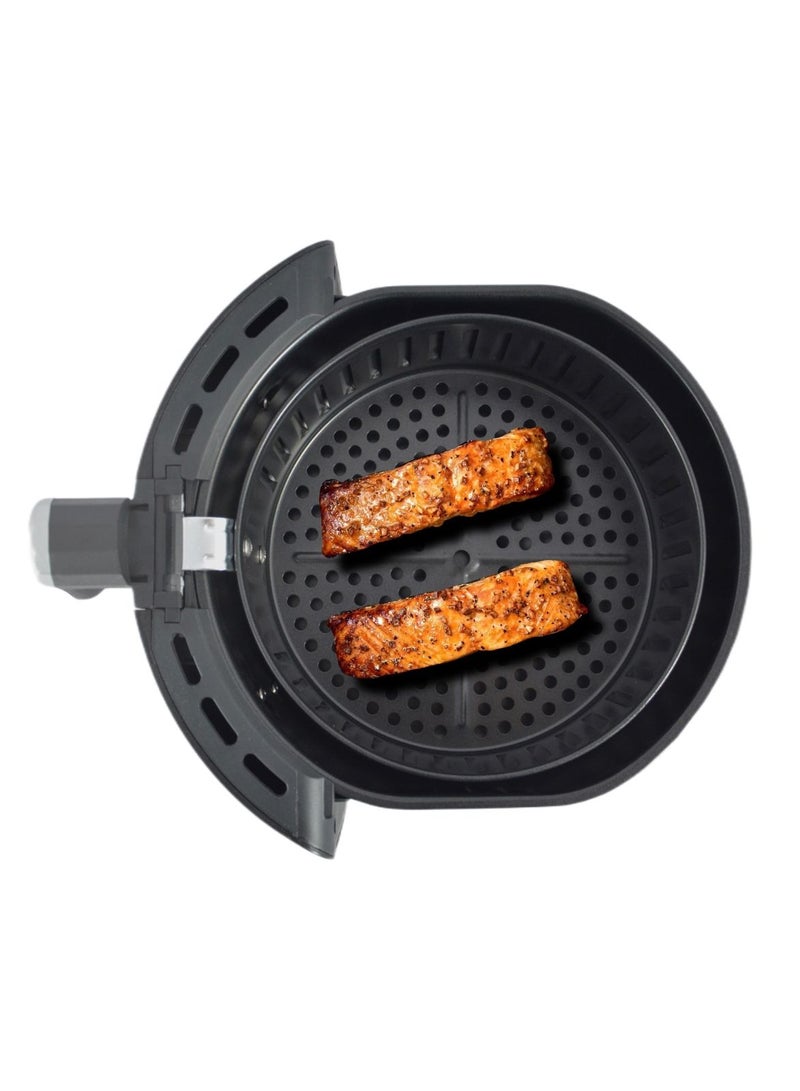 Home Maker Air Fryer 3.5 Liter, 1400 W, Rapid Air Circulate System, Timer & Temperature Control, Over Heat Protection, Non-stick & Removable Basket, Black