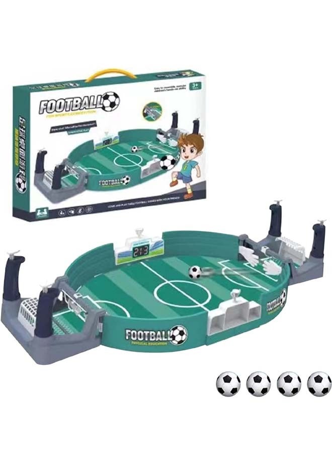 Interactive Table Football Games Table Football Games Desktop with 7/4 Football Mini Table Football Family Interactive Toy World Cup Gift for Children and Adults