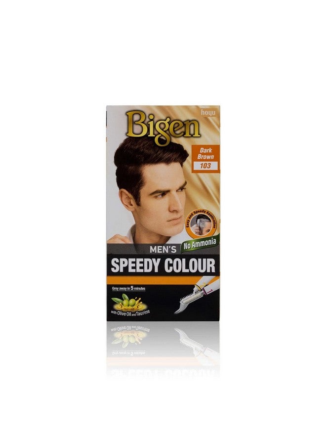 Men'S Speedy Permanent Hair Colour Dark Brown