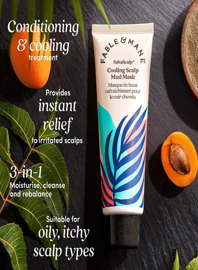 Fable and Mane SahaScalp™ Cooling Scalp Mud Mask 177ml
