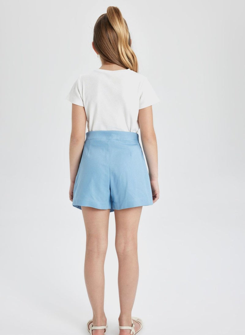 Girl Gabardine Regular Fit Skirt