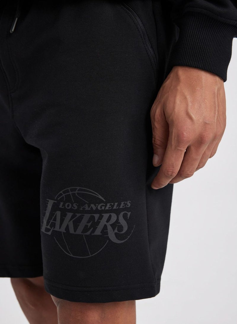 Defactofit Nba Los Angeles Lakers Standard Fit Short