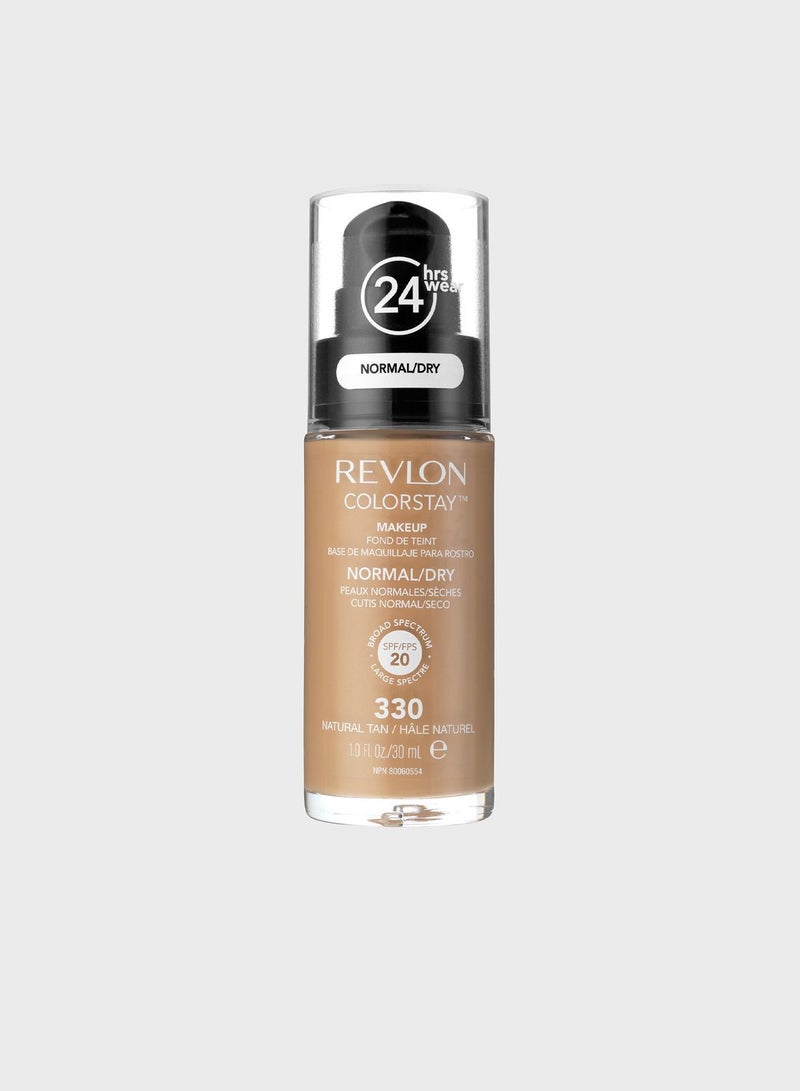 Colorstay Foundation For Normal Dry Skin - Natural Tan