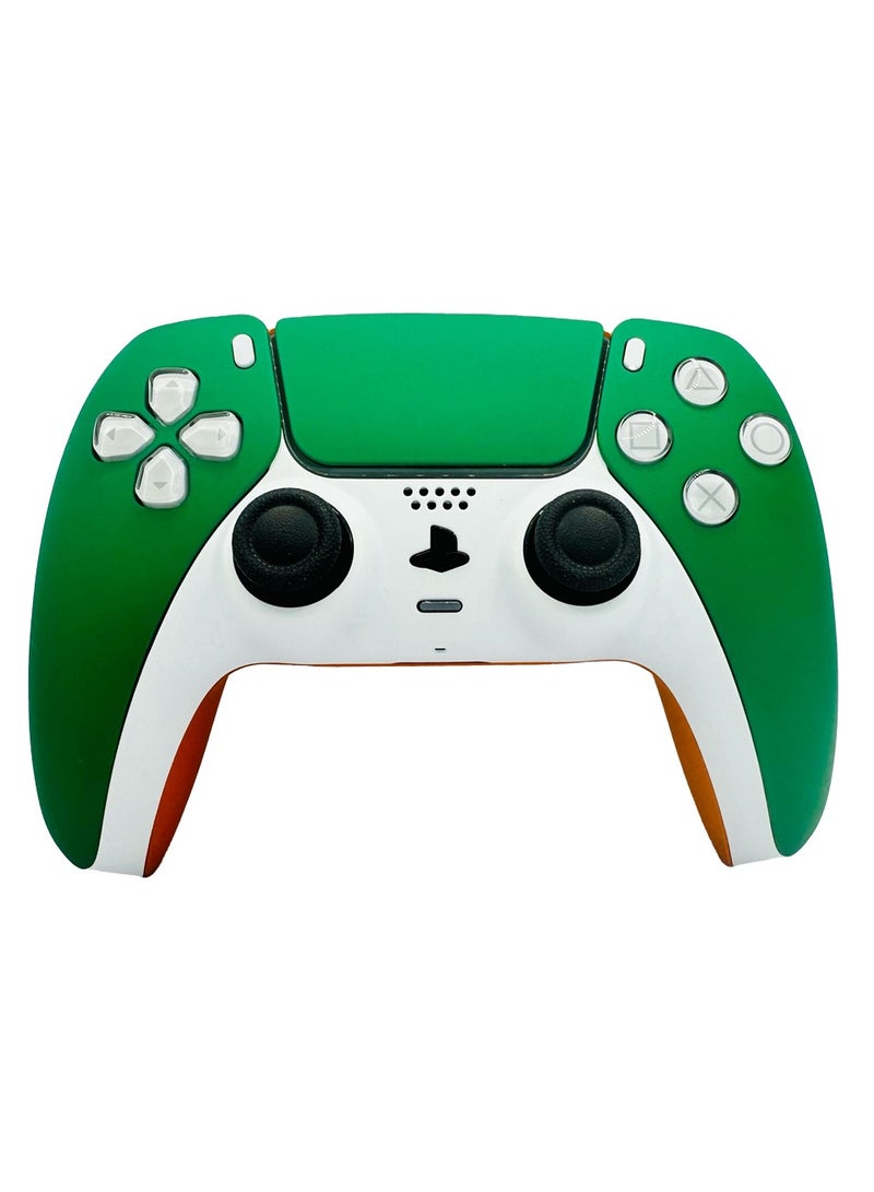 CRAFT by MERLIN PAINTED PLAY STATION 5 DUAL SENSE WIRELESS CONTROLLER JADE