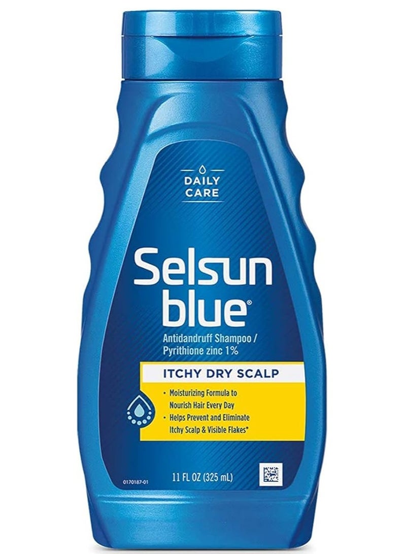 Selsun Blue Dandruff Shampoo Itchy Dry Scalp 11 Oz 325 mL