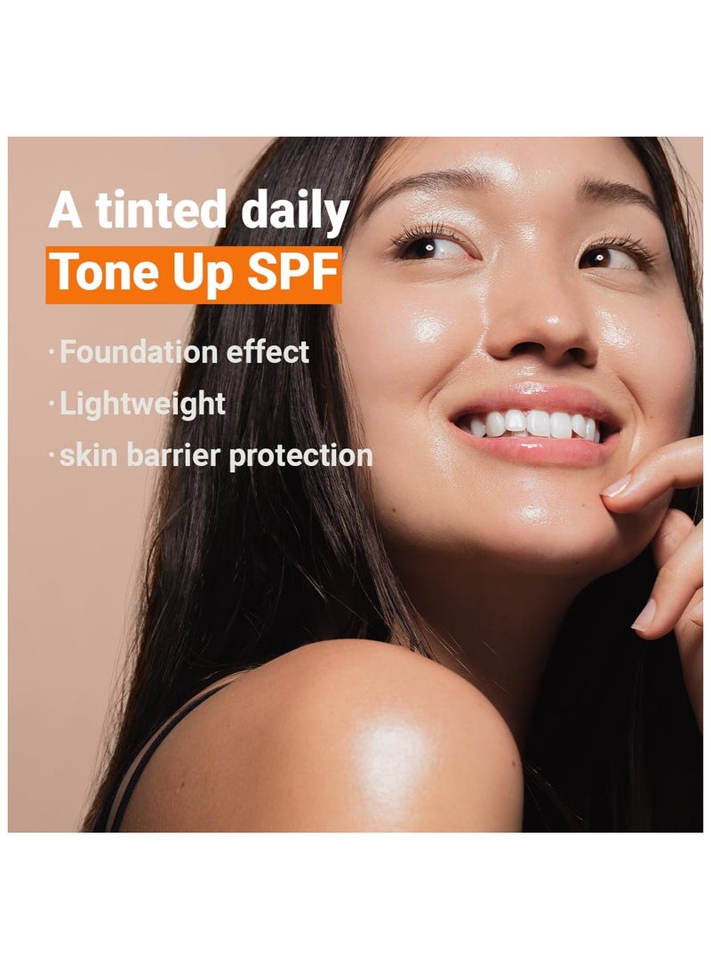 ISNTREE Yam Root Milk Tone Up Sun Cream 50ml, Moisturizing tinted SPF50+ PA++++, Natural Coverage, Vegan skincare, Korean skin care