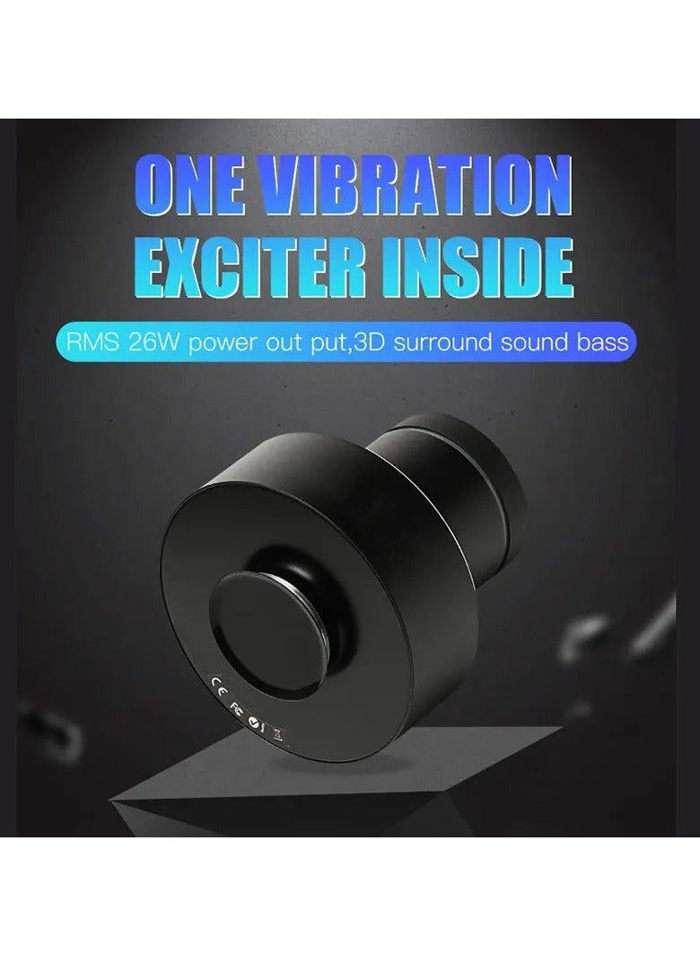 26W Wireless Bluetooth Speaker NFC Bass Audio Vibration Speaker Touch Subwoofer Hands Free With Microphone Bluetooth 4.0