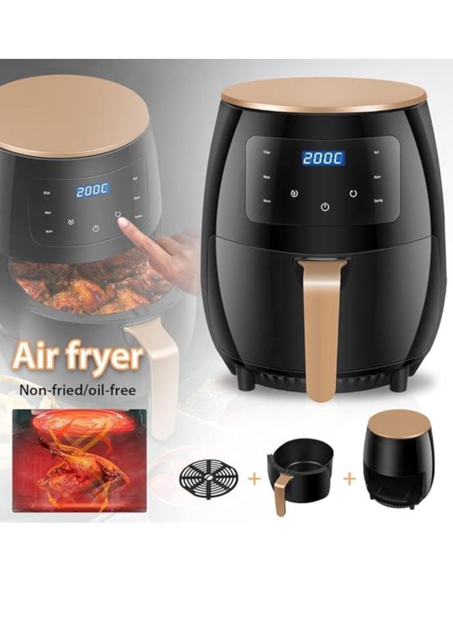 Air Fryer Black 6L Multifunctional Digital Touch Air FryerExperience versatile cooking with the Black 6L Multifunctional Digital Touch Air Fryer.