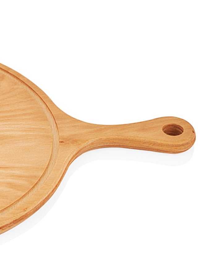Abm Pizza Serving Board With Handle - Made in Turkey - Pizza Platter