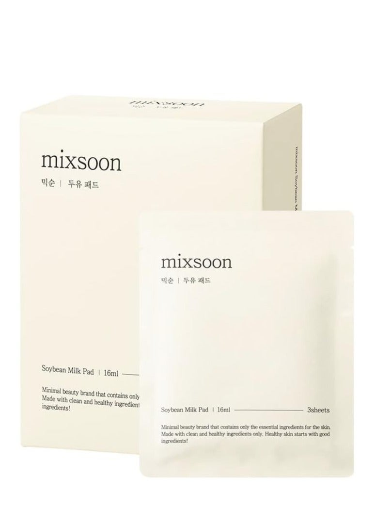 MIXSOON Soybean Milkpad Sheets for perfect skin balance
