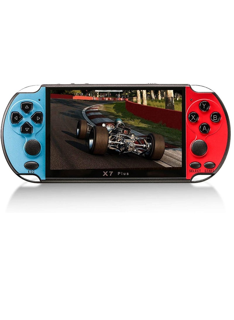 4.1 inch X7 Plus Video Game Console Handheld Game Players Double Rocker 8GB Memory Built in 1000 Games MP5 Game Controller